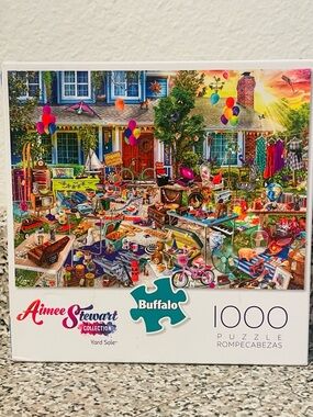 ‼️BOGO FREE‼️ Aimee Stewart Yard Sale 1000 Piece Puzzle